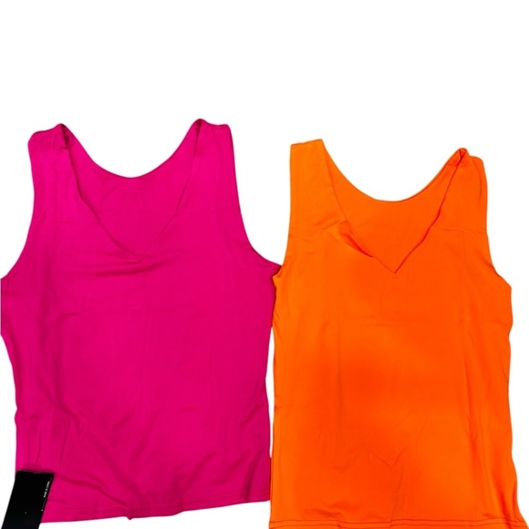 Tops - COPY - Vibrant Pink and Orange Women's Tops very soft 2 pack